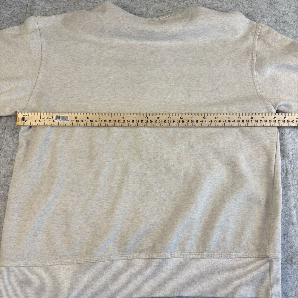 Vintage Champion Gray Grey Crewneck Sweatshirt Cotton Blend Unisex Adult Large - Picture 16 of 16